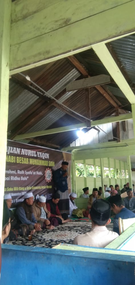 Memperingati Maulid Nabi Muhammad S.A.W Kampung Suku Wih Ilang